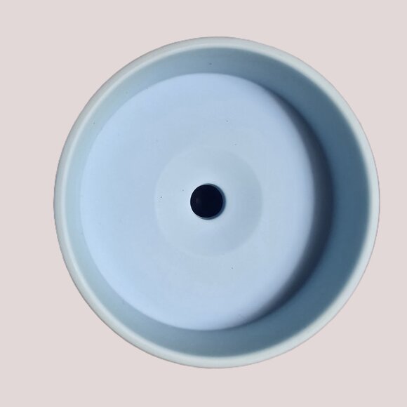 Skinny Tumbler Choose God Over Devil – Blue 20oz Mug with Straw – Christian - Picture 3 of 6